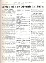 Sword and Racquet Magazine