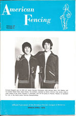 American Fencing Magazine